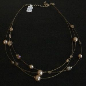 Lia Sophia floating Pear Necklace